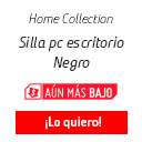Silla pc escritorio Negro