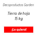 Tierra de hoja 15 kg