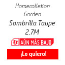 Sombrilla Taupe 2.7M