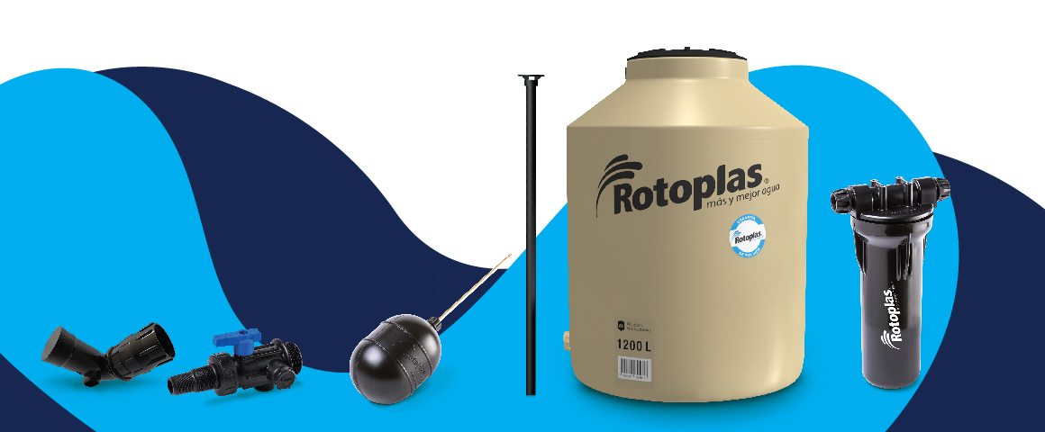Tinaco 1,200 Litros Rotoplas - Sodimac.com.mx
