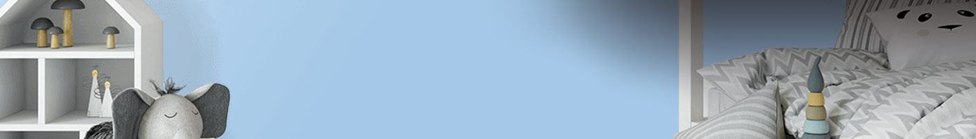 Cuarto infantil de color azul