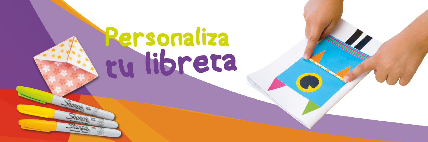 �Personaliza tu libreta!