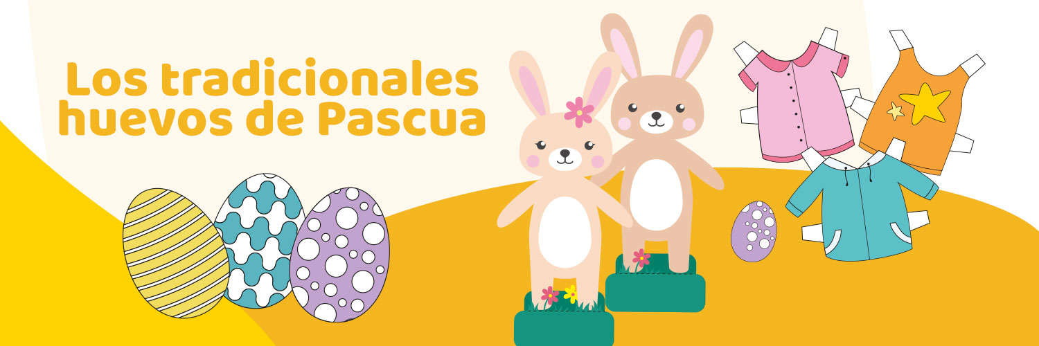 Los tradicionales huevos de Pascua 