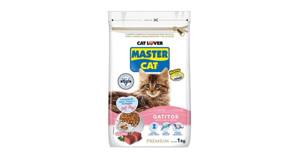 comida para gatitos master cat
